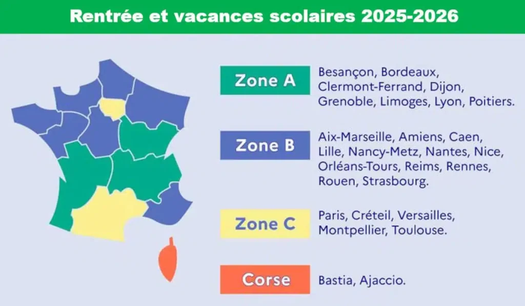 Comment savoir &agrave; quelle zone scolaire j&rsquo;appartiens