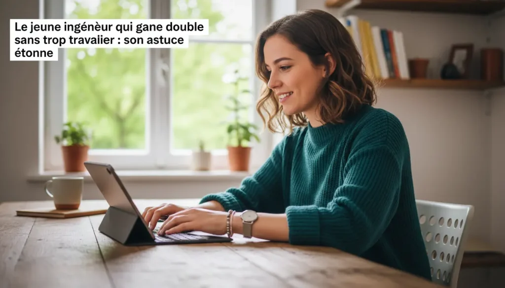 le jeune ingenieur qui gagne double sans trop travailler son astuce etonne