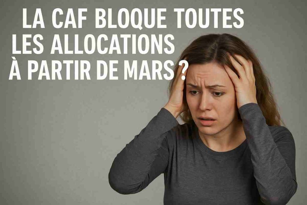 La CAF bloque t elle vraiment toutes les allocations à partir de mars