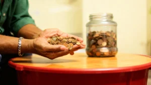 il economise ses centimes 45 ans le montant recolte laisse sans voix