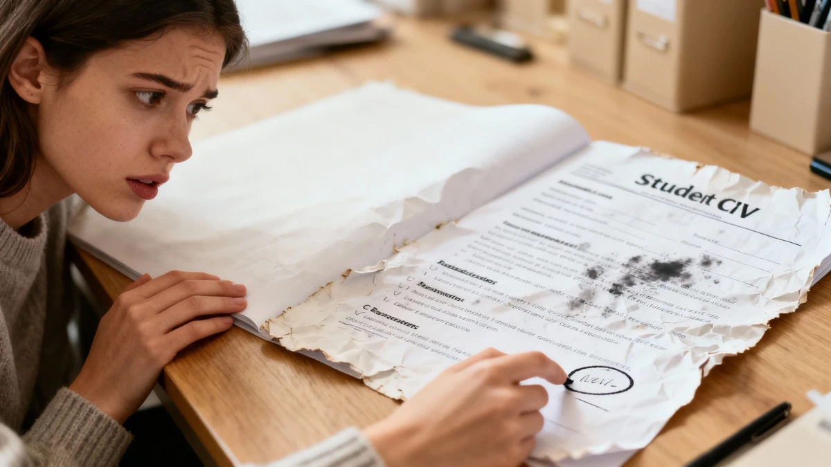 Les erreurs à éviter absolument sur ton CV d’alternance, la numéro 3 choque