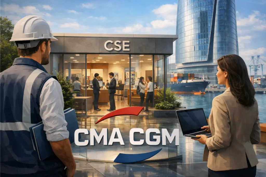 Le CSE CMA CGM est il accessible aux intérimaires ou prestataires