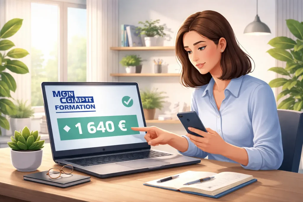 Comment v&eacute;rifier si mon solde CPF a bien &eacute;t&eacute; actualis&eacute;