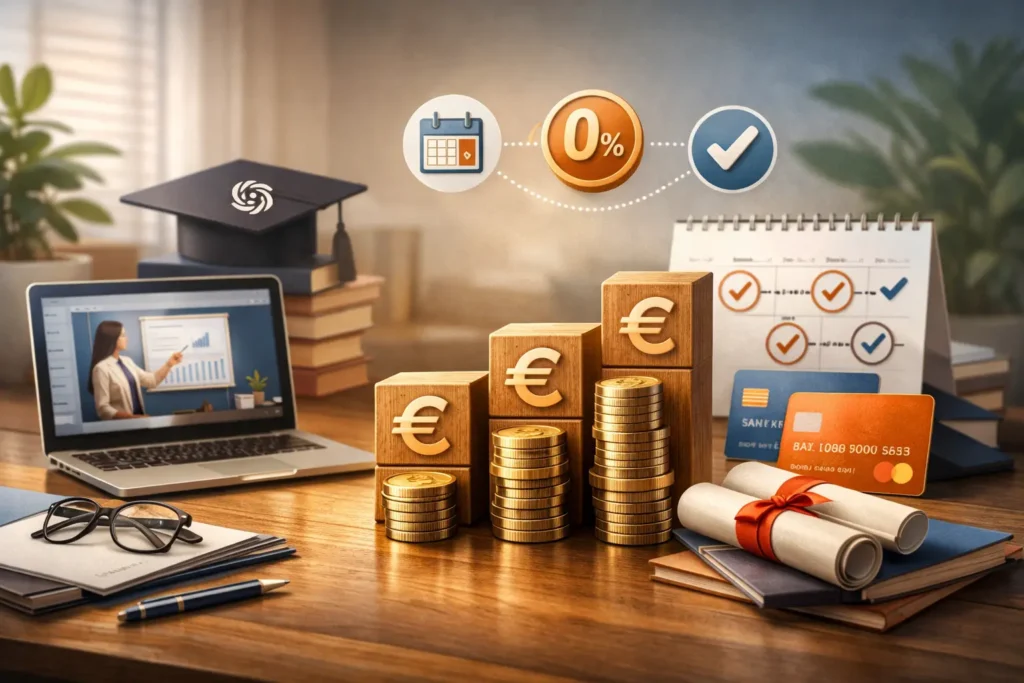 Les formations peuvent elles &ecirc;tre pay&eacute;es en plusieurs fois sans frais