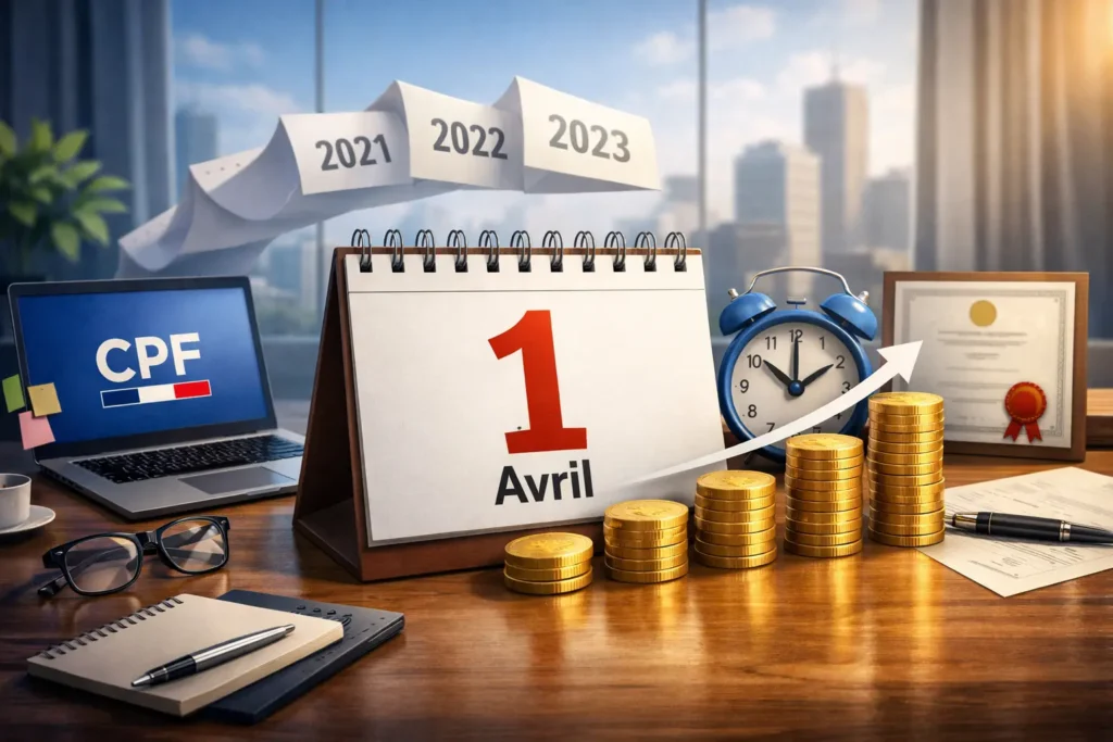 Quand le CPF est il cr&eacute;dit&eacute; chaque ann&eacute;e