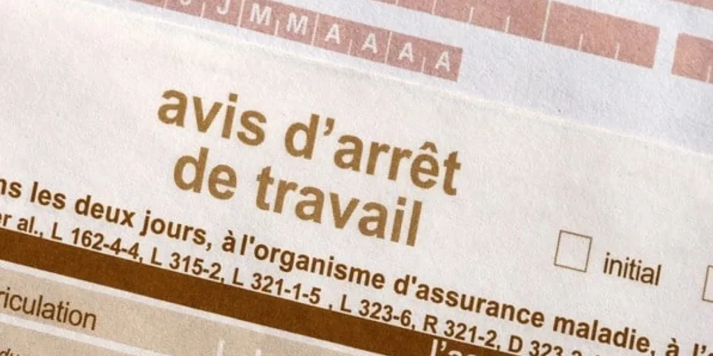 Quels volets de l'arr&ecirc;t de travail envoyer &agrave; la CPAM