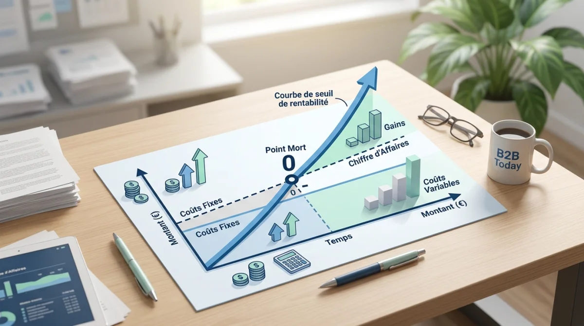 Calcul du seuil de rentabilit&eacute; avec b2btoday.com