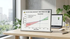 calcul seuil rentabilite graphique b2btoday 1861