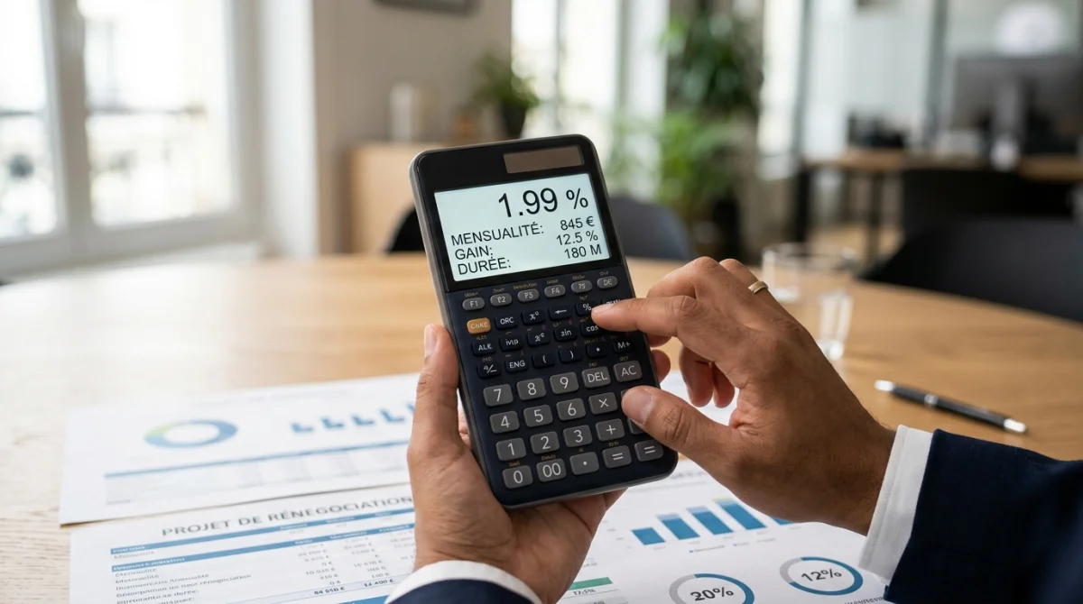 Calculette de ren&eacute;gociation de pr&ecirc;t Oulala comment l'utiliser