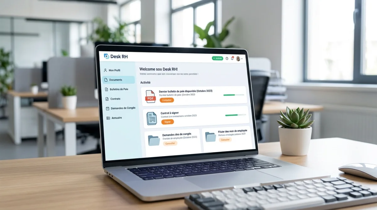 Desk rh, fonctionnement, connexion et avis utiles