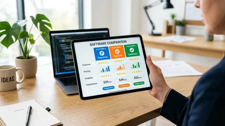logiciels entreprise comparaison tablette f470