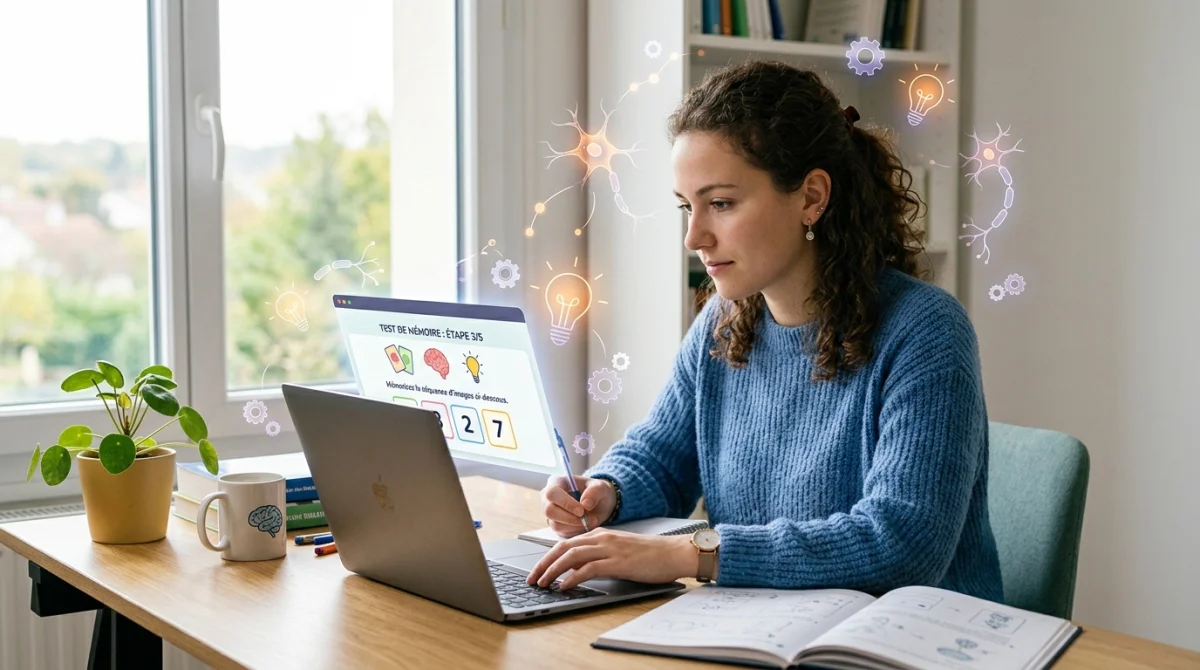 Comprendre le test m&eacute;moire sur apprendre vite et bien com