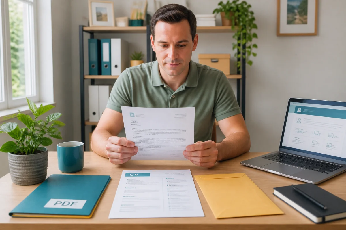 Guide complet pour une lettre de motivation chauffeur livreur